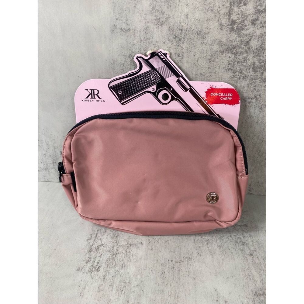 CONCEALED CARRY bag by Kinsey Rhea Dusty Rose colored